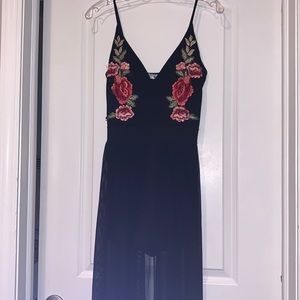 Jazmine Long dress with shorts